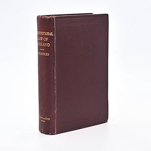 Seller image for Constitutional Law Of England for sale by Jacket and Cloth