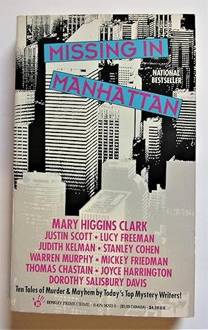 Seller image for Missing in Manhattan: Ten Tales of Murder & Mayhem for sale by Book Nook