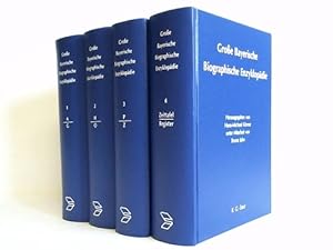 Große Bayerische Biographische Enzyklopädie. 4 Bände