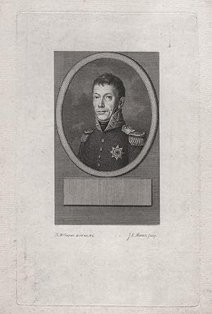 Seller image for Willem Frederik van Oranje-Nassau (1772-1842) Oranien Nassau King Netherlands Niederlande Knig Portrait for sale by Antiquariat Steffen Vlkel GmbH