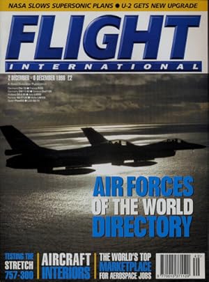 Bild des Verkufers fr Flight International. A Reed Business Publication. here: 2. December - 8. December 1998. zum Verkauf von Versandantiquariat  Rainer Wlfel