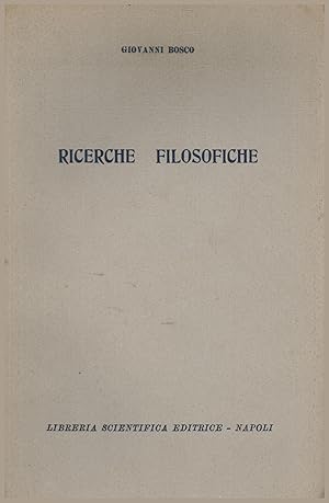 Seller image for Ricerche filosofiche for sale by Di Mano in Mano Soc. Coop