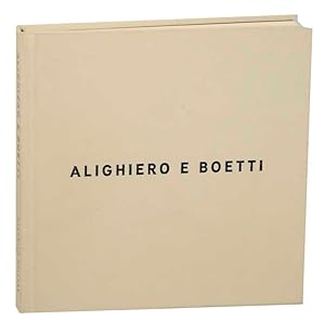 Immagine del venditore per Alighiero E Boetti venduto da Jeff Hirsch Books, ABAA