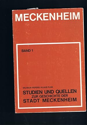 Seller image for Studien und Quellen zur Geschichte der Stadt Meckenheim - Band 1 for sale by manufactura