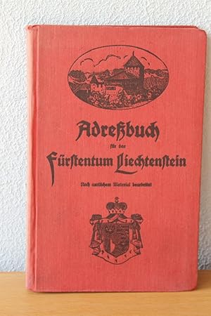 Adreßbuch für das Fürstentum Liechtenstein (1923)