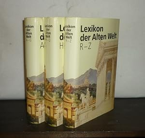Lexikon der Alten Welt. [3 Bände: A-Z]. - Band 1: A commentariis - Gynaikonomen. - Band 2: Haarop...