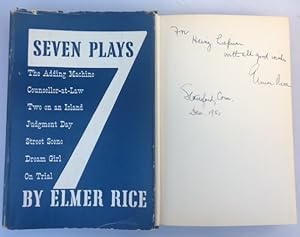 Seven Plays by Elmer Rice, (IN ENGLISCHER SPRACHE),