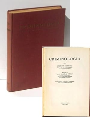 Seller image for CRIMINOLOGIA for sale by Ducable Libros