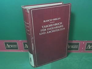 Taschenbuch für Ingenieure und Architekten - mit 634 Abbildungen im Text und auf einer Tafel.