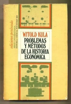 Immagine del venditore per PROBLEMAS Y METODOS DE LA HISTORIA ECONOMICA venduto da Ducable Libros