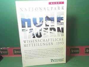 Wissenschaftliche Mitteilungen aus dem Nationalpark Hohe Tauern - Band 1 / 1993.
