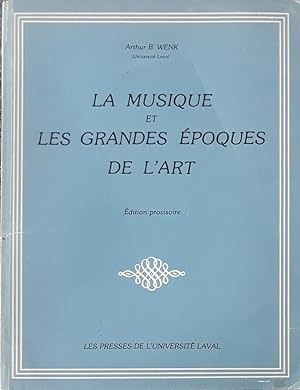 Seller image for La musique et les grandes poques de l'art for sale by Bloody Bulga