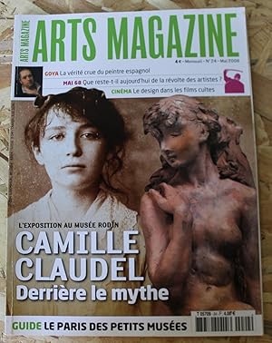 Image du vendeur pour ARTS MAGAZINE n24 (2008) - MAI 68, Folon, Goya, Dcors de cinma, Paul Klee. mis en vente par Bouquinerie Spia