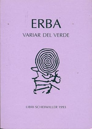 Seller image for Variar del verde for sale by Studio Bibliografico Marini