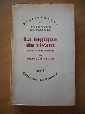 Bild des Verkufers fr La logique du vivant - Une histoire de l'heredite zum Verkauf von Frederic Delbos