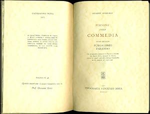 Persone della Commedia. Tomo II  Purgatorio e Paradiso