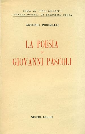 Immagine del venditore per La poesia di Giovanni Pascoli venduto da Studio Bibliografico Marini