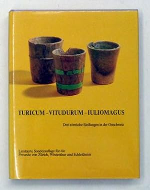 Bild des Verkufers fr Turicum - Vitudurum - Iuliomagus. Drei rmische Vici in der Ostschweiz. zum Verkauf von antiquariat peter petrej - Bibliopolium AG