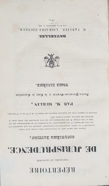 Répertoire Universel et Raisonné de Jurisprudence. Vol. 6