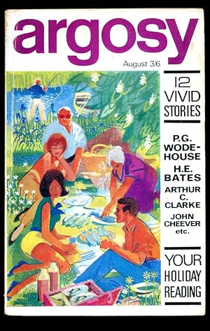 Seller image for Argosy | The Short Story Magazine of Complete Stories | Volume XXVI Number 8 | August, 1965 | H. E. Bates 'Picnic'; P. G. Wodehouse 'Bingo Bans the Bomb'; Arthur C. Clarke 'Maelstrom II'; Allan Seager 'The Rope'; Richard Haydn 'Bringing Up Harrison'. for sale by Little Stour Books PBFA Member
