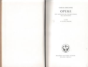 La letteratura italiana. Storia e testi. Opere, volume 42