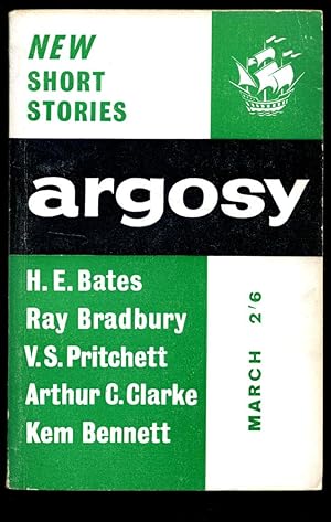 Seller image for Argosy | The Short Story Magazine of Complete Stories | Volume XXIV Number 3 | March, 1963 | H. E. Bates 'Captain Poop Deck's Paradise'; Jack Cope 'Ekaterina'; Ray Bradbury 'Come Into My Cellar'; Arthur C. Clarke 'Ape About the House'; Joan Aiken 'Lodging for the Night'; V. S. Pritchett 'Noisy in the Doghouse'. for sale by Little Stour Books PBFA Member