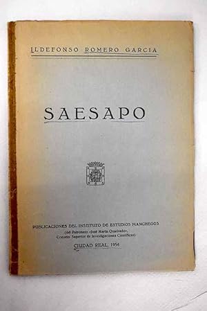 Imagen del vendedor de Saesapo a la venta por Alcan Libros