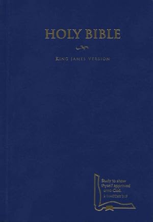 Immagine del venditore per Holy Bible : King James Version, Blue Drill Pew venduto da GreatBookPrices