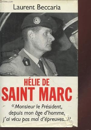Bild des Verkufers fr Hlie de Saint Marc zum Verkauf von Le-Livre