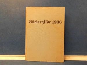 Büchergilde 1936 Mitteilungsblätter der Büchergilde Gutenberg