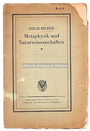 Seller image for Metaphysik und Naturwissenschaften. for sale by Llibreria Antiquria Delstres