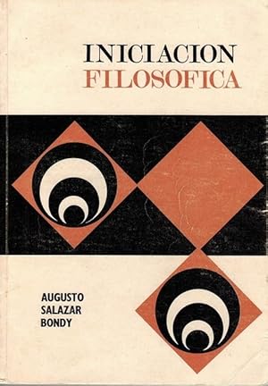 Iniciación filosófica. Curso universitario.