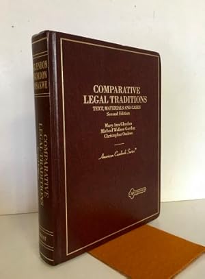 Immagine del venditore per Comparative Legal Traditions: Text, Materials, and Cases on the Civil and Common Law Traditions, With Special Reference to French, German, English (American Casebook Series) venduto da Librera Torres-Espinosa