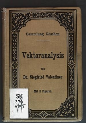 Seller image for Vektoranalysis. Sammlung Gschen: Band 354. for sale by books4less (Versandantiquariat Petra Gros GmbH & Co. KG)