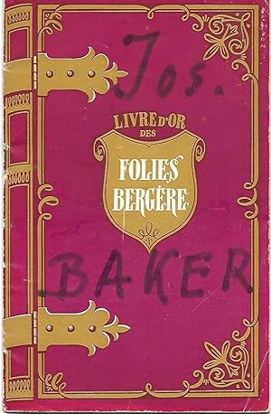 Livre D'Or des Folies Bergere