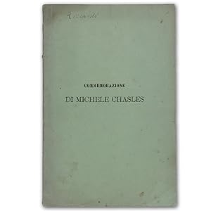 Commemorazione di Michele Chasles.