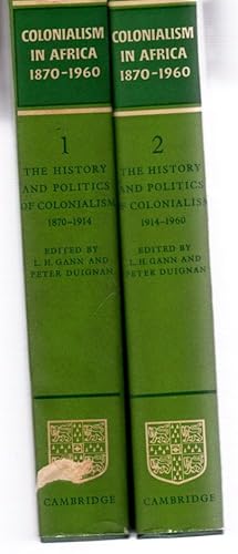 Bild des Verkufers fr Colonialism in Africa 1870-1960 . zum Verkauf von Librera Astarloa
