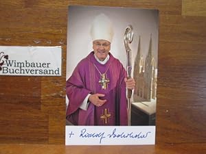 Seller image for Autogrammkarte Bischof Rudolf Voderholzer for sale by Antiquariat im Kaiserviertel | Wimbauer Buchversand