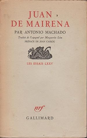 Seller image for JUAN DE MAREIRA for sale by Librairie l'Aspidistra