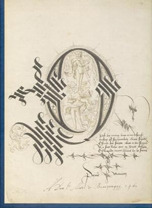 Das Kalligraphiebuch der Maria von Burgund.