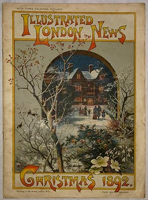 Illustrated London News. Christmas 1892. with numerous wood engravings after F. Barnard, Phil May...