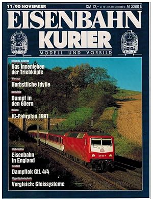 Image du vendeur pour Eisenbahn Kurier 11/90. Modell und Vorbild. Nr. 218. mis en vente par Dobben-Antiquariat Dr. Volker Wendt