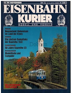 Image du vendeur pour Eisenbahn Kurier 11/91. Modell und Vorbild. Nr. 230. mis en vente par Dobben-Antiquariat Dr. Volker Wendt
