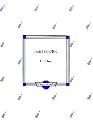 Immagine del venditore per BEETHOVEN - Para Elisa para Viola y Piano (Arnold) venduto da Mega Music
