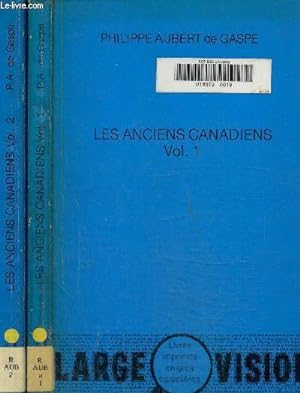 Bild des Verkufers fr Les anciens canadiens Vol. 1 et 2. Texte en gros caractres. zum Verkauf von Le-Livre