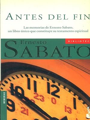 Imagen del vendedor de Antes del fin a la venta por Librodifaccia