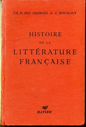 Imagen del vendedor de Histoire de la littrature franaise a la venta por Librairie Le Nord