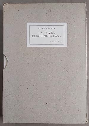 La Tomba Regolini-Galassi del Museo Gregoriano Etrusco e la Civiltà dell'Italia Centrale nel sec....