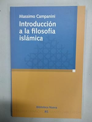 Imagen del vendedor de INTRODUCCION A LA FILOSOFIA ISLAMICA (Spanish Edition) a la venta por Comprococo