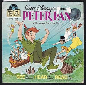 Walt Disney's Story of Peter Pan - A Disney Record and Book No.304